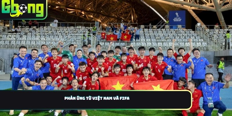 Phản ứng từ Việt Nam và FIFA