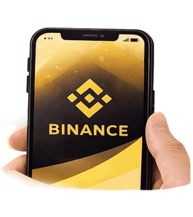 Binance trên điện thoại