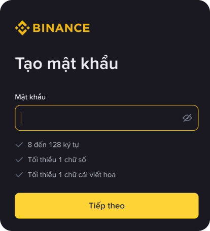 Đăng ký Binance